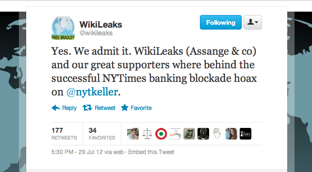 Yes Men, bill keller, Julian Assange, New York Times, Walter Duranty, Wikileaks, Jayson Blair